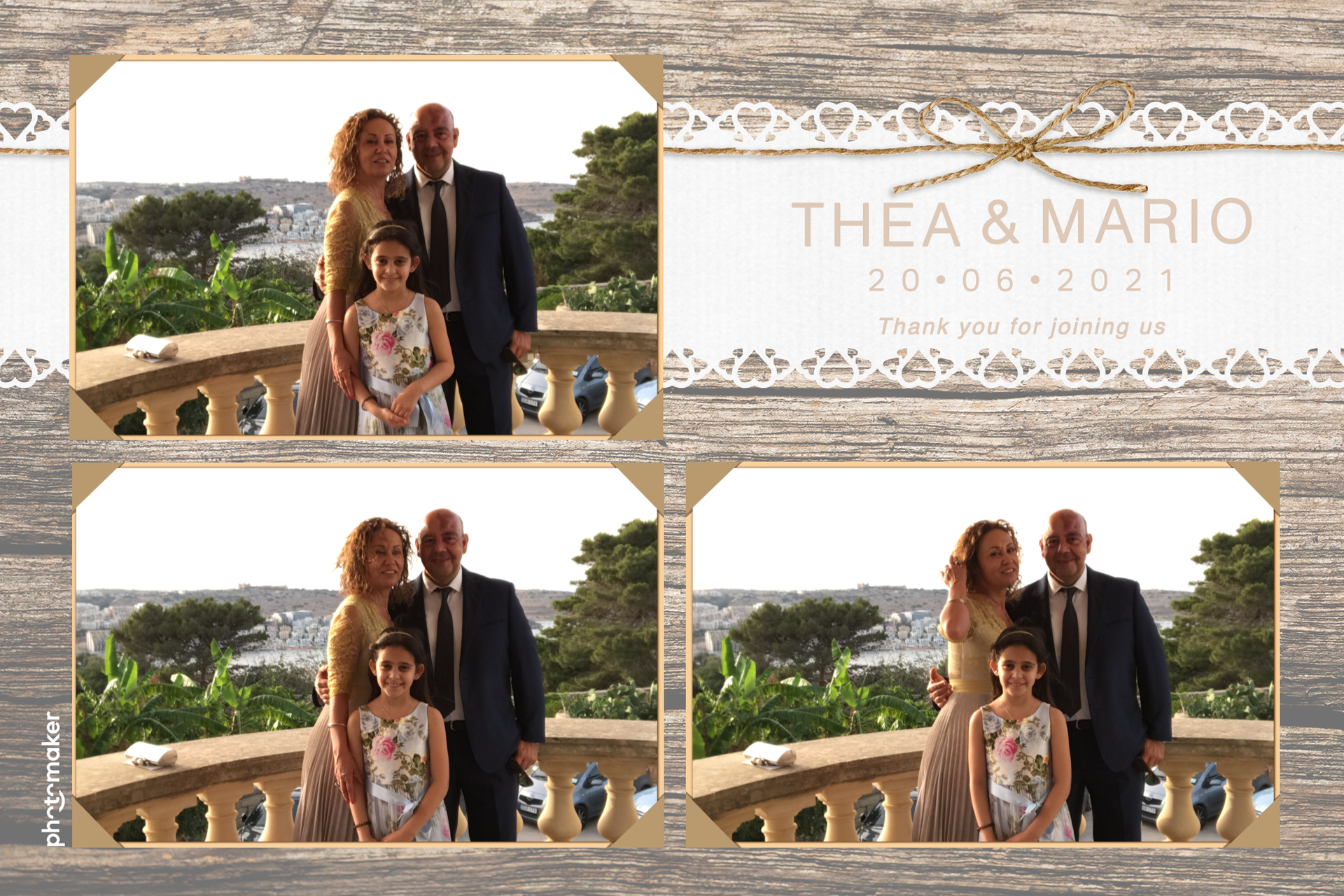 Thea & Mario's wedding | View more photos from the event at gallery.photomakerphotobooth.com.mt/u/PhotomakerMalta/Thea-Marios-wedding