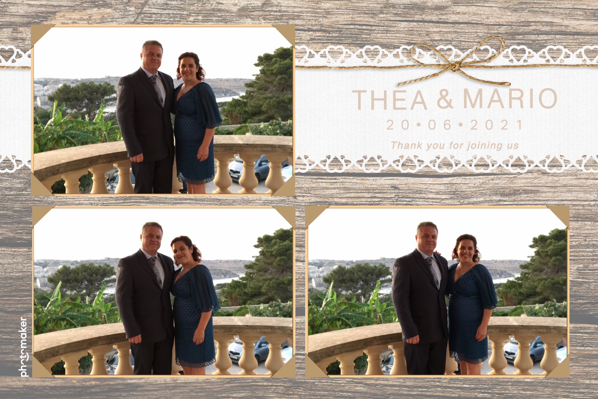 Thea & Mario's wedding | View more photos from the event at gallery.photomakerphotobooth.com.mt/u/PhotomakerMalta/Thea-Marios-wedding
