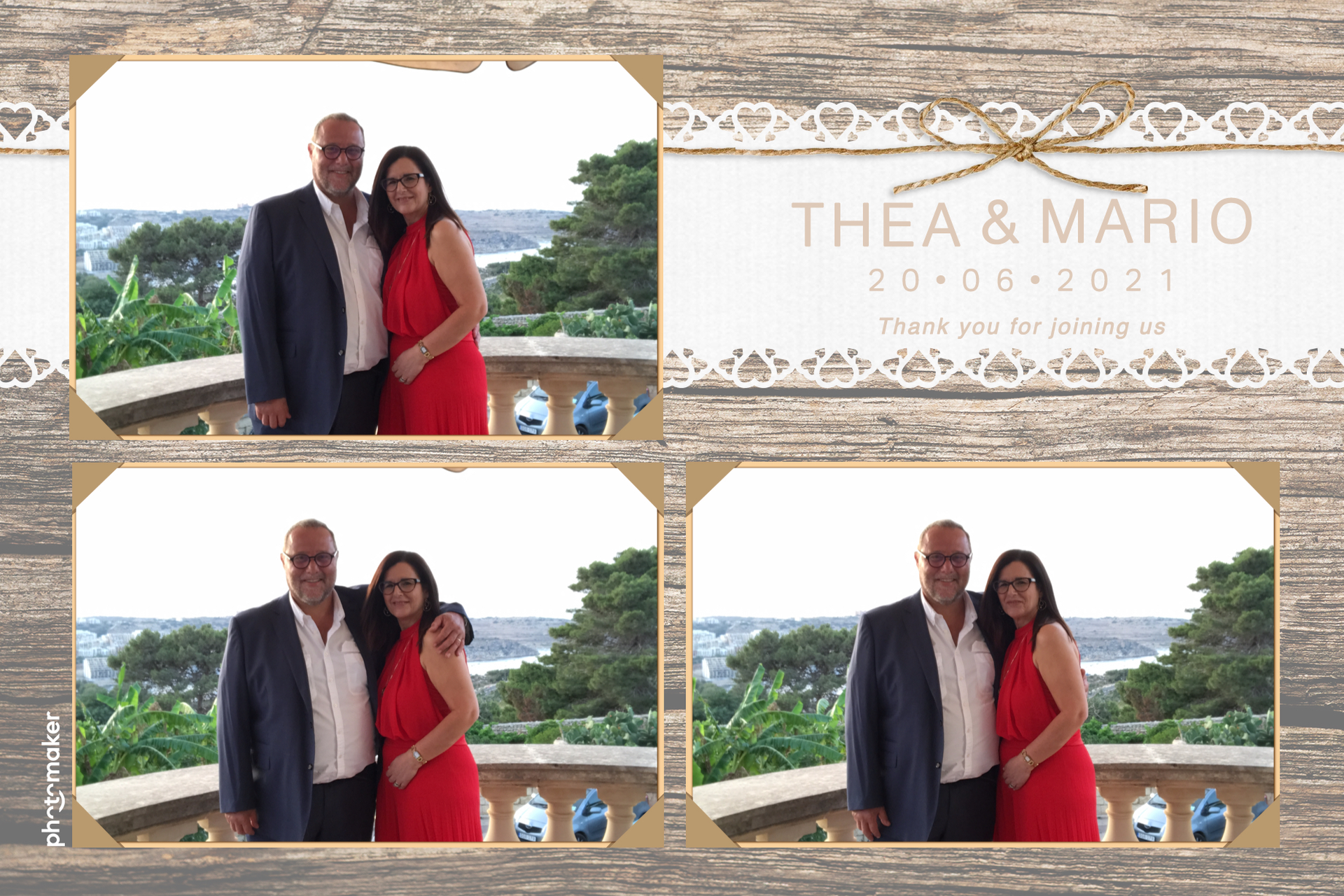 Thea & Mario's wedding | View more photos from the event at gallery.photomakerphotobooth.com.mt/u/PhotomakerMalta/Thea-Marios-wedding