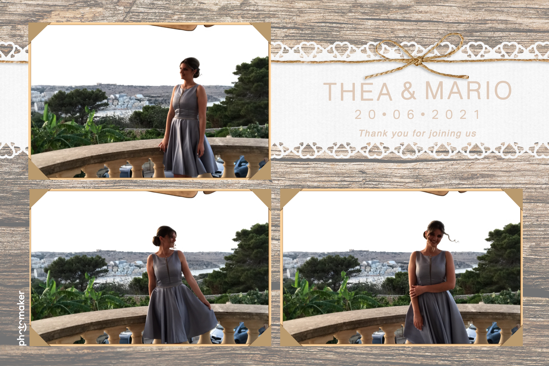 Thea & Mario's wedding | View more photos from the event at gallery.photomakerphotobooth.com.mt/u/PhotomakerMalta/Thea-Marios-wedding