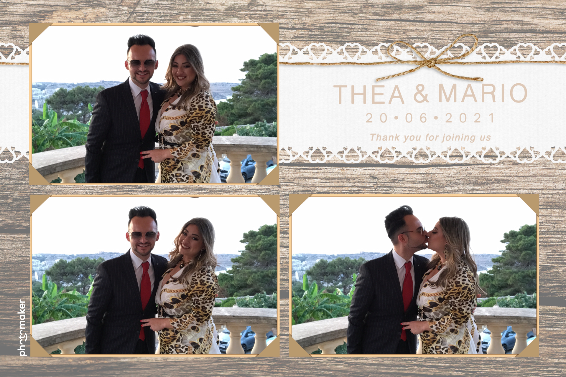 Thea & Mario's wedding | View more photos from the event at gallery.photomakerphotobooth.com.mt/u/PhotomakerMalta/Thea-Marios-wedding