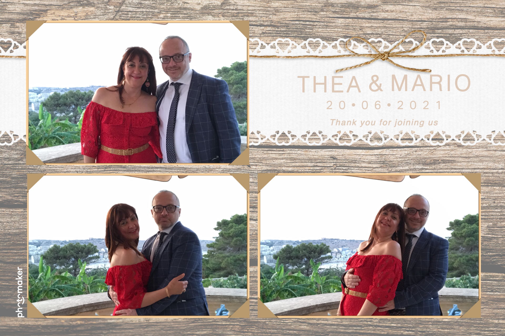 Thea & Mario's wedding | View more photos from the event at gallery.photomakerphotobooth.com.mt/u/PhotomakerMalta/Thea-Marios-wedding