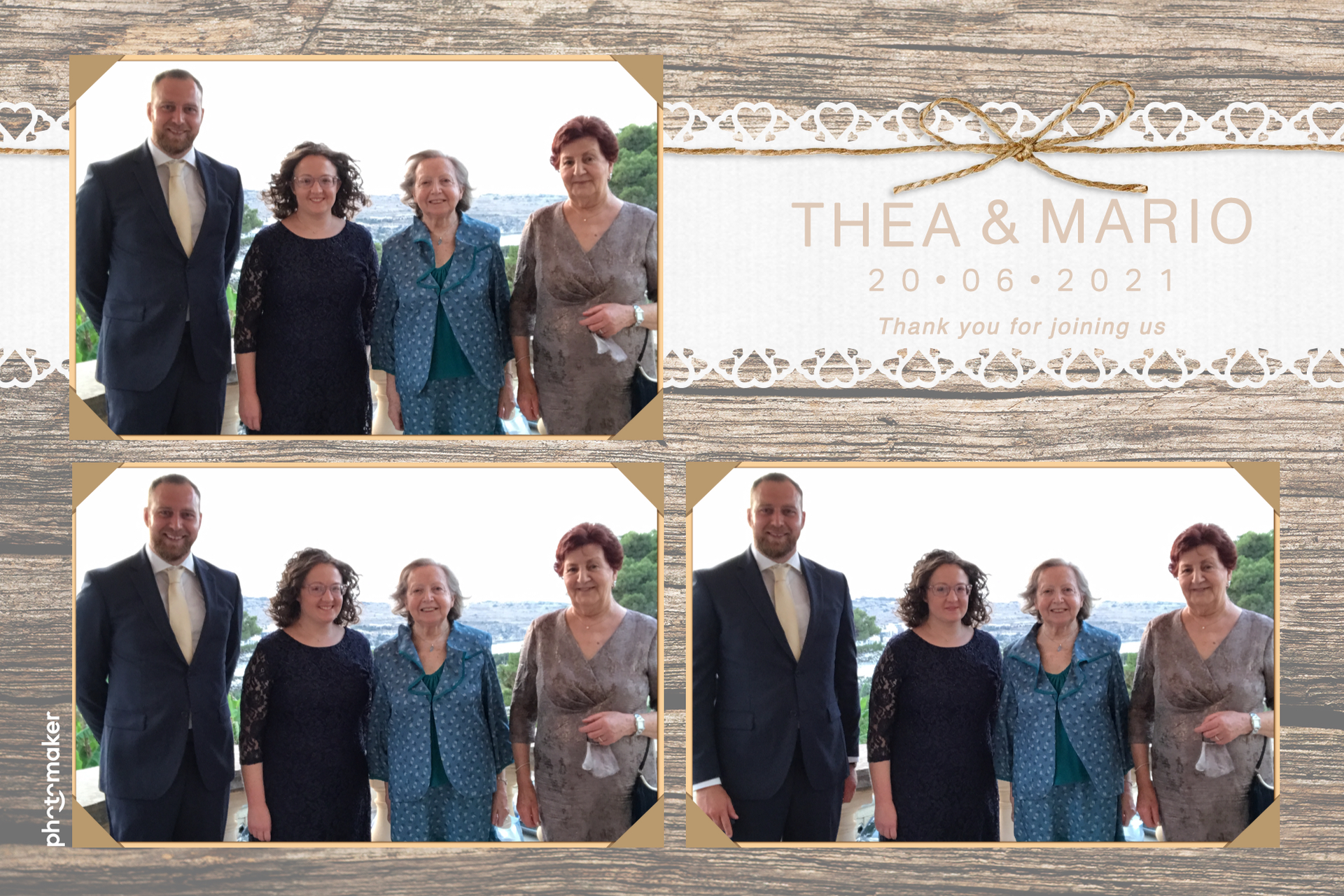 Thea & Mario's wedding | View more photos from the event at gallery.photomakerphotobooth.com.mt/u/PhotomakerMalta/Thea-Marios-wedding