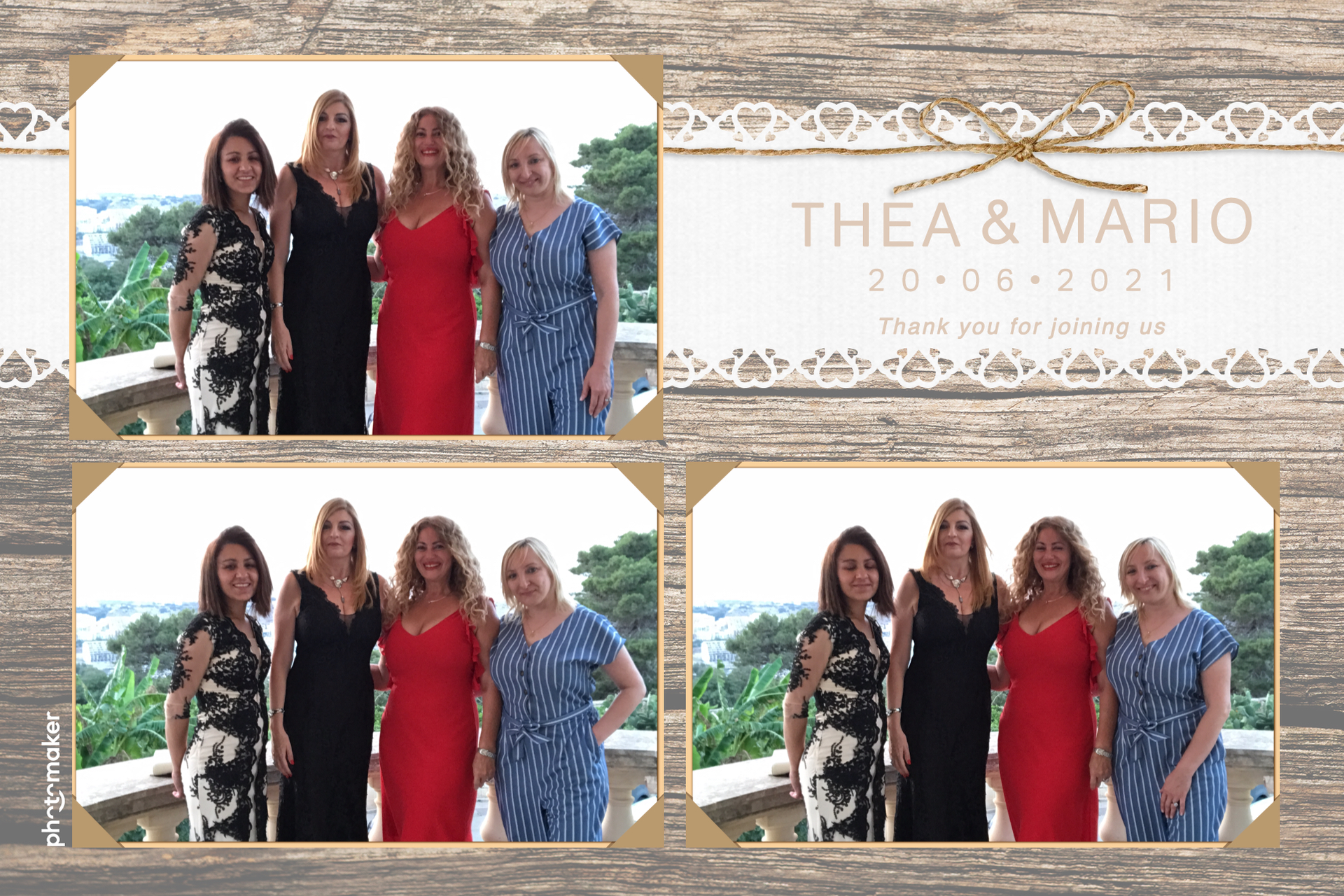 Thea & Mario's wedding | View more photos from the event at gallery.photomakerphotobooth.com.mt/u/PhotomakerMalta/Thea-Marios-wedding
