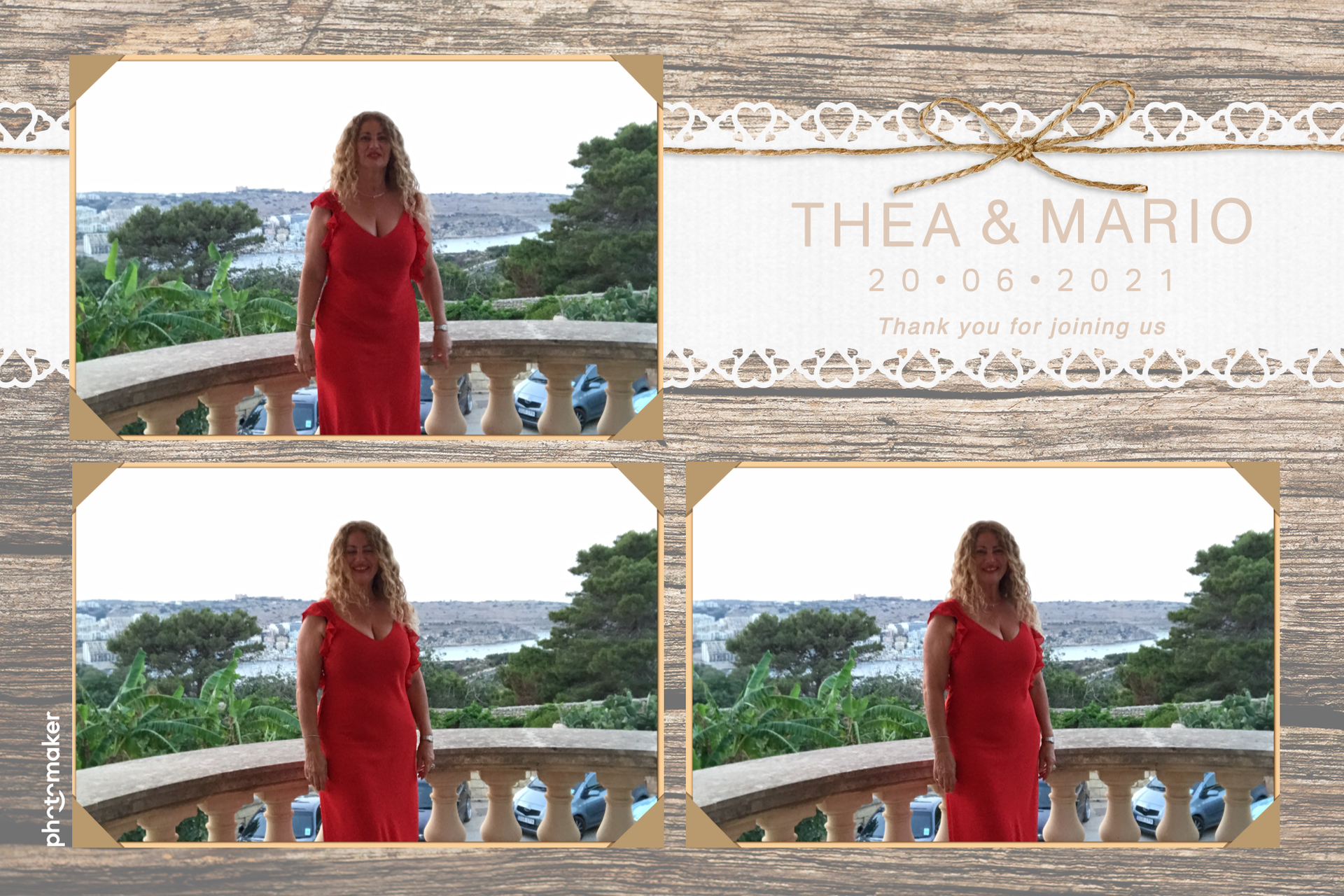 Thea & Mario's wedding | View more photos from the event at gallery.photomakerphotobooth.com.mt/u/PhotomakerMalta/Thea-Marios-wedding