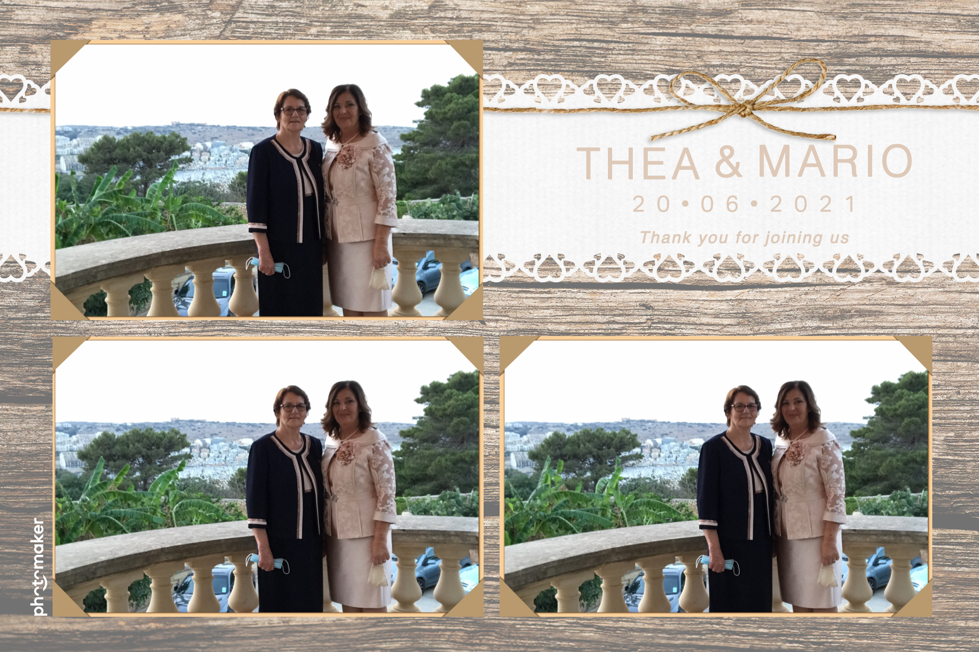 Thea & Mario's wedding | View more photos from the event at gallery.photomakerphotobooth.com.mt/u/PhotomakerMalta/Thea-Marios-wedding
