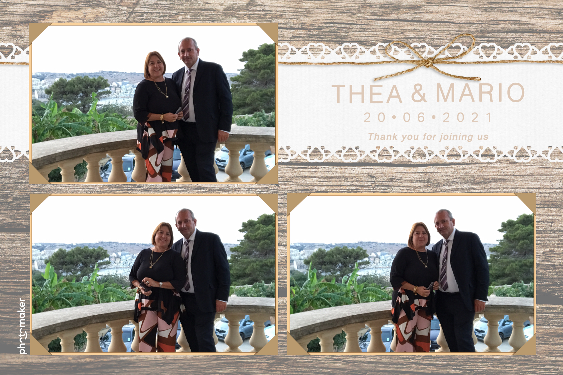Thea & Mario's wedding | View more photos from the event at gallery.photomakerphotobooth.com.mt/u/PhotomakerMalta/Thea-Marios-wedding