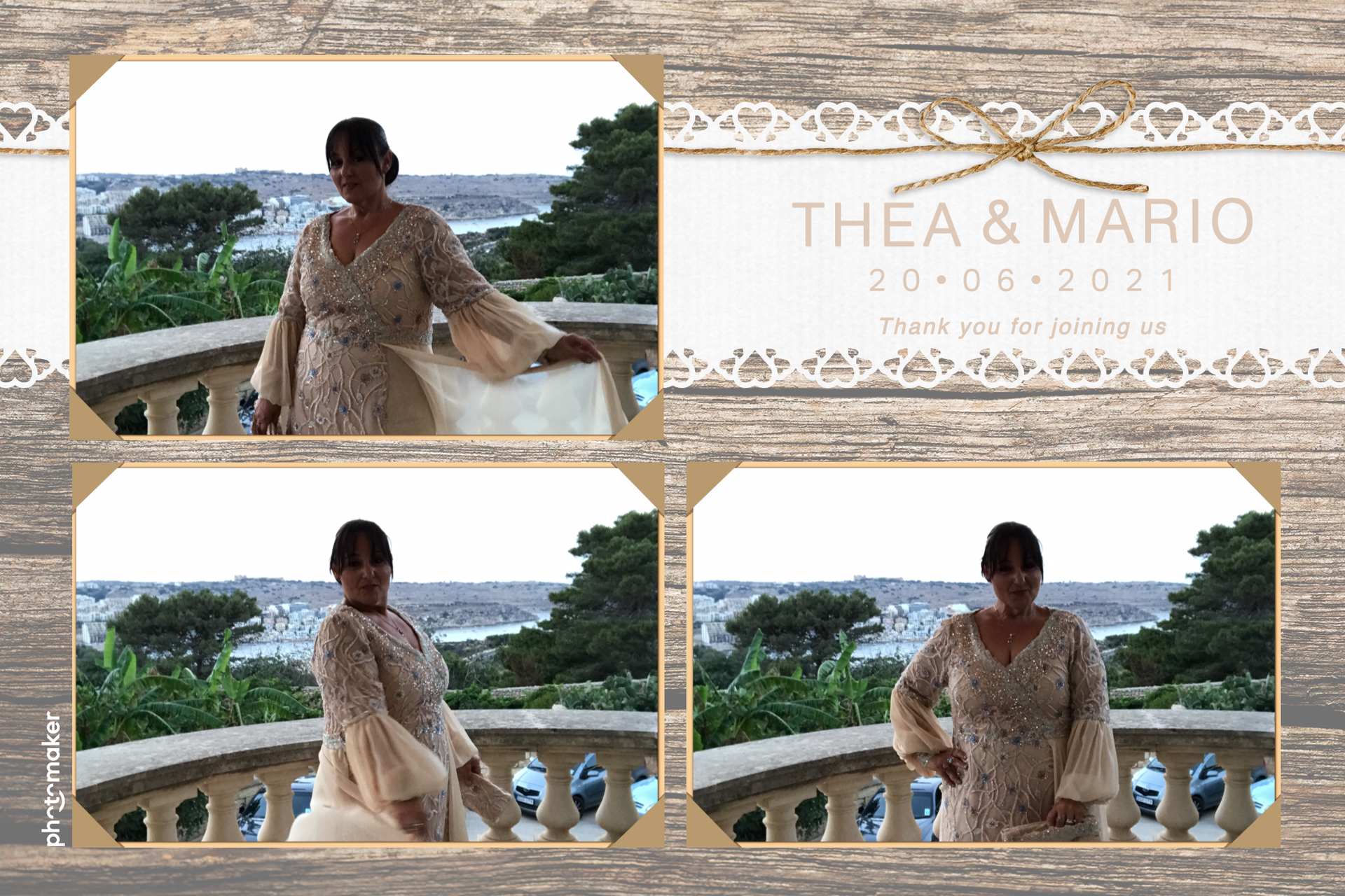 Thea & Mario's wedding | View more photos from the event at gallery.photomakerphotobooth.com.mt/u/PhotomakerMalta/Thea-Marios-wedding