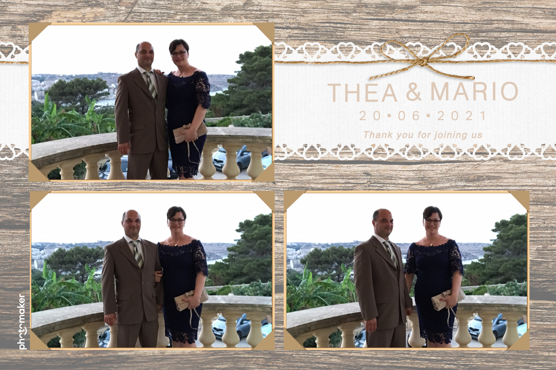 Thea & Mario's wedding | View more photos from the event at gallery.photomakerphotobooth.com.mt/u/PhotomakerMalta/Thea-Marios-wedding