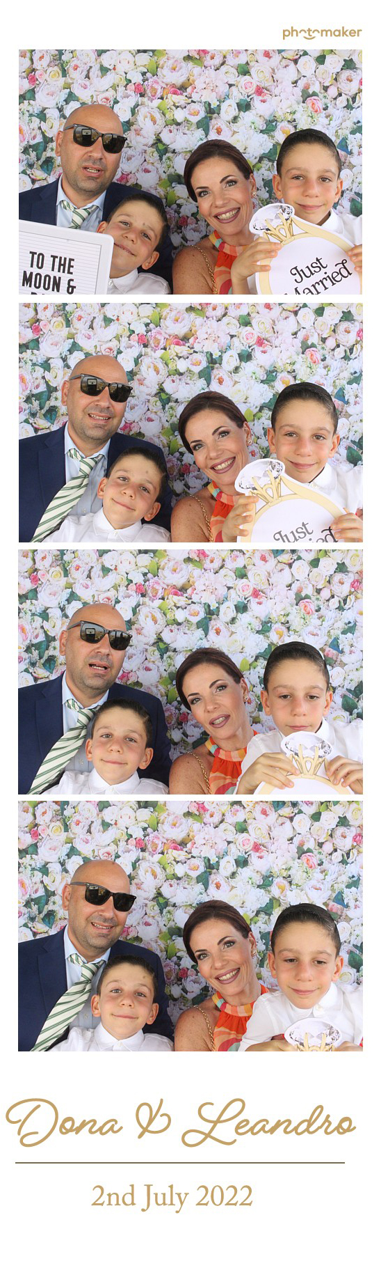 Dona & Leandro's Wedding | View more photos from the event at gallery.photomakerphotobooth.com.mt/u/PhotomakerMalta/Dona-Leandros-Wedding