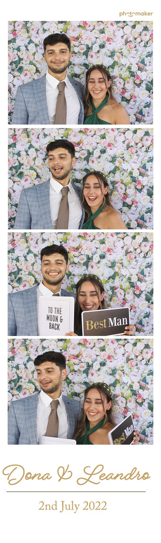 Dona & Leandro's Wedding | View more photos from the event at gallery.photomakerphotobooth.com.mt/u/PhotomakerMalta/Dona-Leandros-Wedding