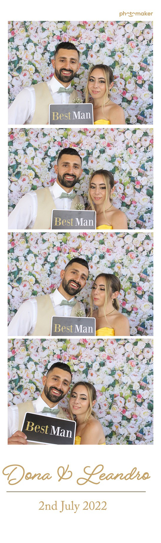 Dona & Leandro's Wedding | View more photos from the event at gallery.photomakerphotobooth.com.mt/u/PhotomakerMalta/Dona-Leandros-Wedding