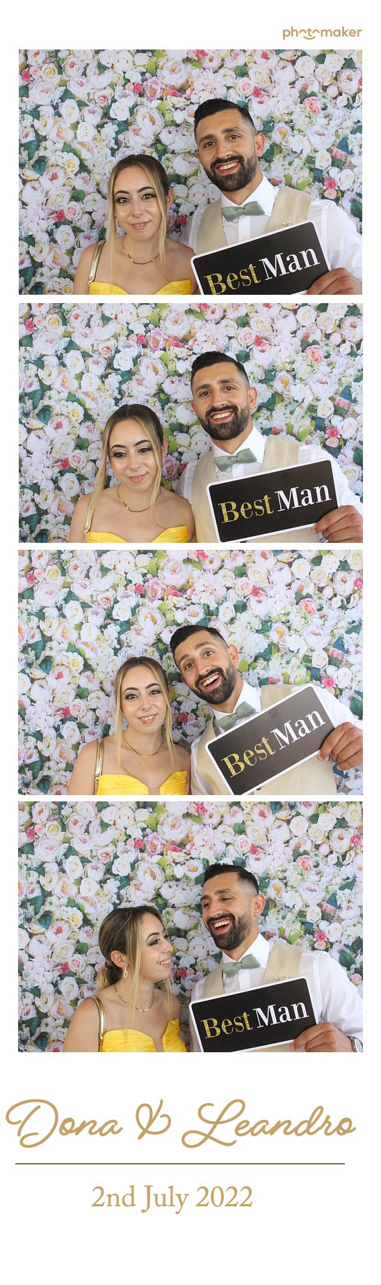 Dona & Leandro's Wedding | View more photos from the event at gallery.photomakerphotobooth.com.mt/u/PhotomakerMalta/Dona-Leandros-Wedding