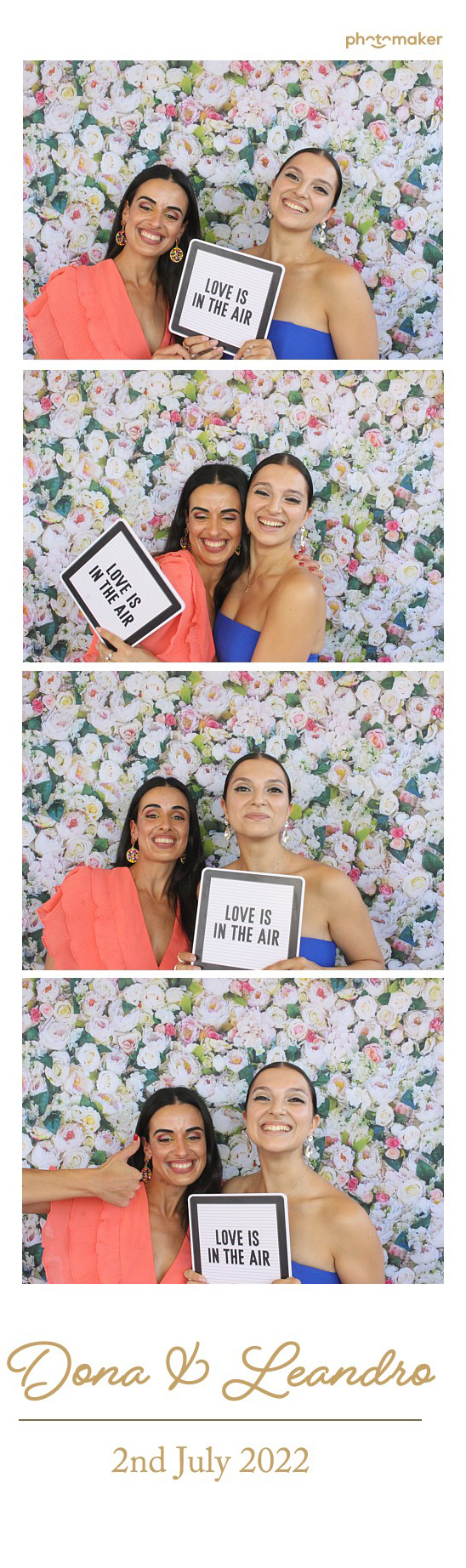 Dona & Leandro's Wedding | View more photos from the event at gallery.photomakerphotobooth.com.mt/u/PhotomakerMalta/Dona-Leandros-Wedding
