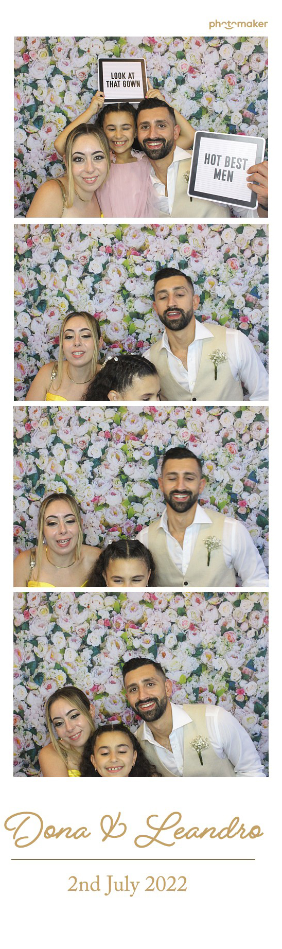 Dona & Leandro's Wedding | View more photos from the event at gallery.photomakerphotobooth.com.mt/u/PhotomakerMalta/Dona-Leandros-Wedding