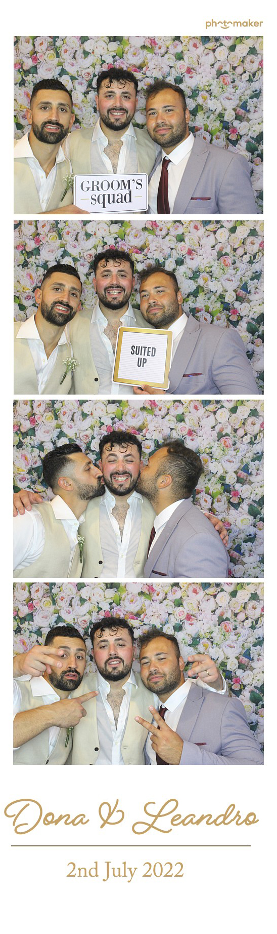 Dona & Leandro's Wedding | View more photos from the event at gallery.photomakerphotobooth.com.mt/u/PhotomakerMalta/Dona-Leandros-Wedding