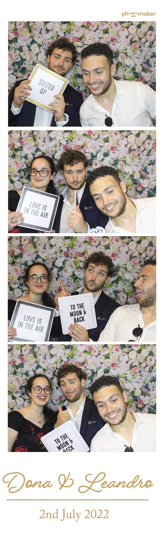 Dona & Leandro's Wedding | View more photos from the event at gallery.photomakerphotobooth.com.mt/u/PhotomakerMalta/Dona-Leandros-Wedding
