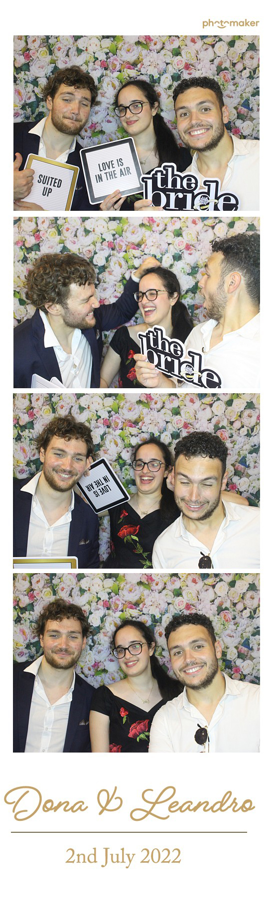 Dona & Leandro's Wedding | View more photos from the event at gallery.photomakerphotobooth.com.mt/u/PhotomakerMalta/Dona-Leandros-Wedding