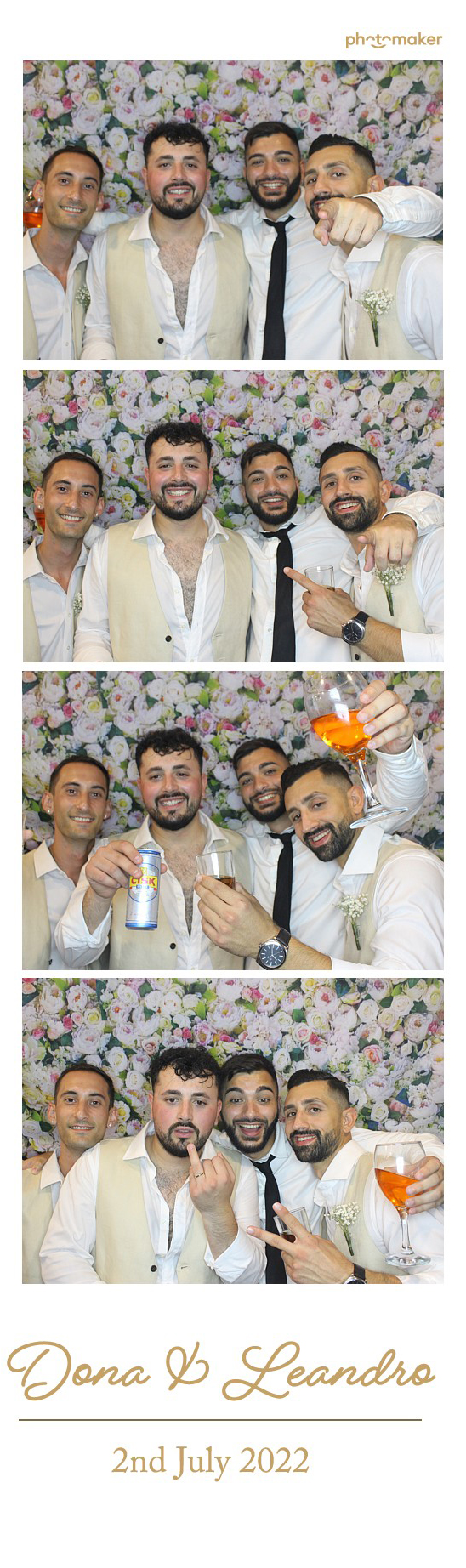 Dona & Leandro's Wedding | View more photos from the event at gallery.photomakerphotobooth.com.mt/u/PhotomakerMalta/Dona-Leandros-Wedding