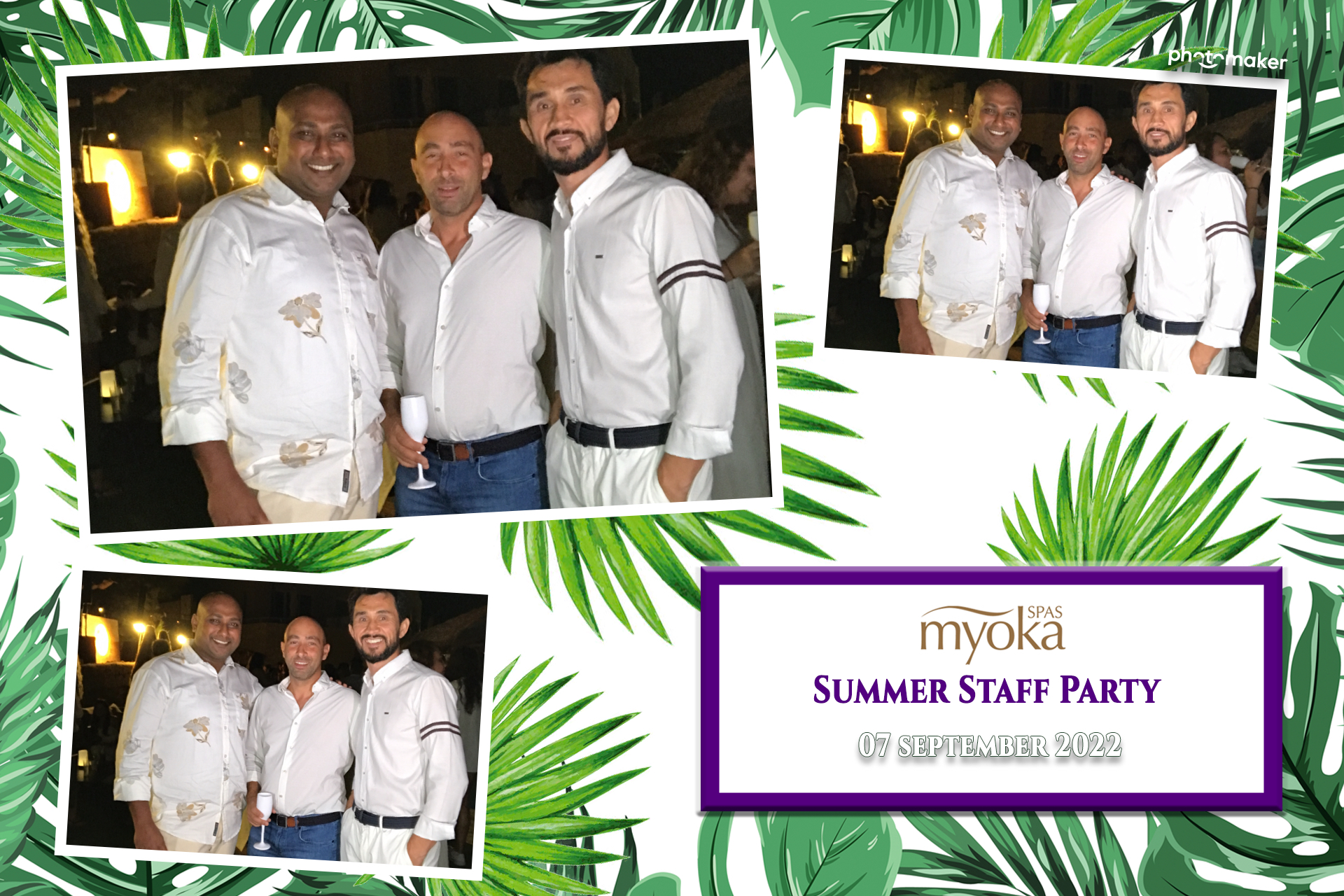 Myoka 5 Senses Spa Summer Party | View more photos from the event at gallery.photomakerphotobooth.com.mt/u/PhotomakerMalta/Myoka-5-Senses-Spa-Summer-Party