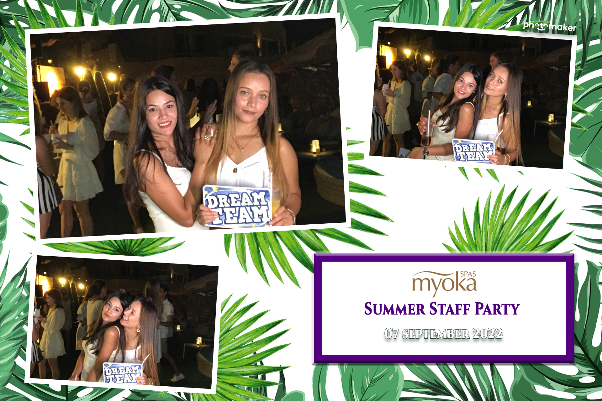 Myoka 5 Senses Spa Summer Party | View more photos from the event at gallery.photomakerphotobooth.com.mt/u/PhotomakerMalta/Myoka-5-Senses-Spa-Summer-Party