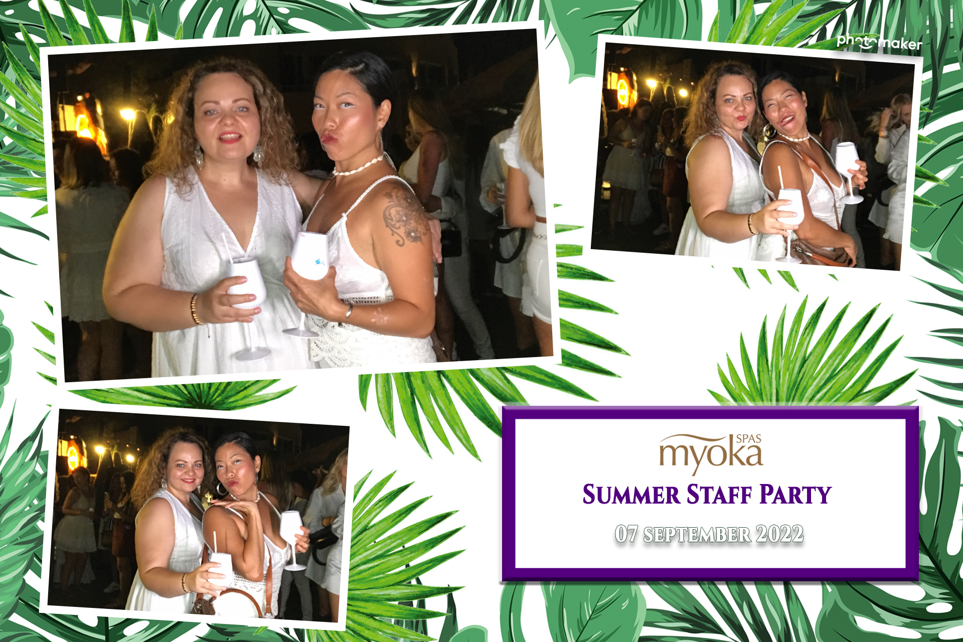 Myoka 5 Senses Spa Summer Party | View more photos from the event at gallery.photomakerphotobooth.com.mt/u/PhotomakerMalta/Myoka-5-Senses-Spa-Summer-Party