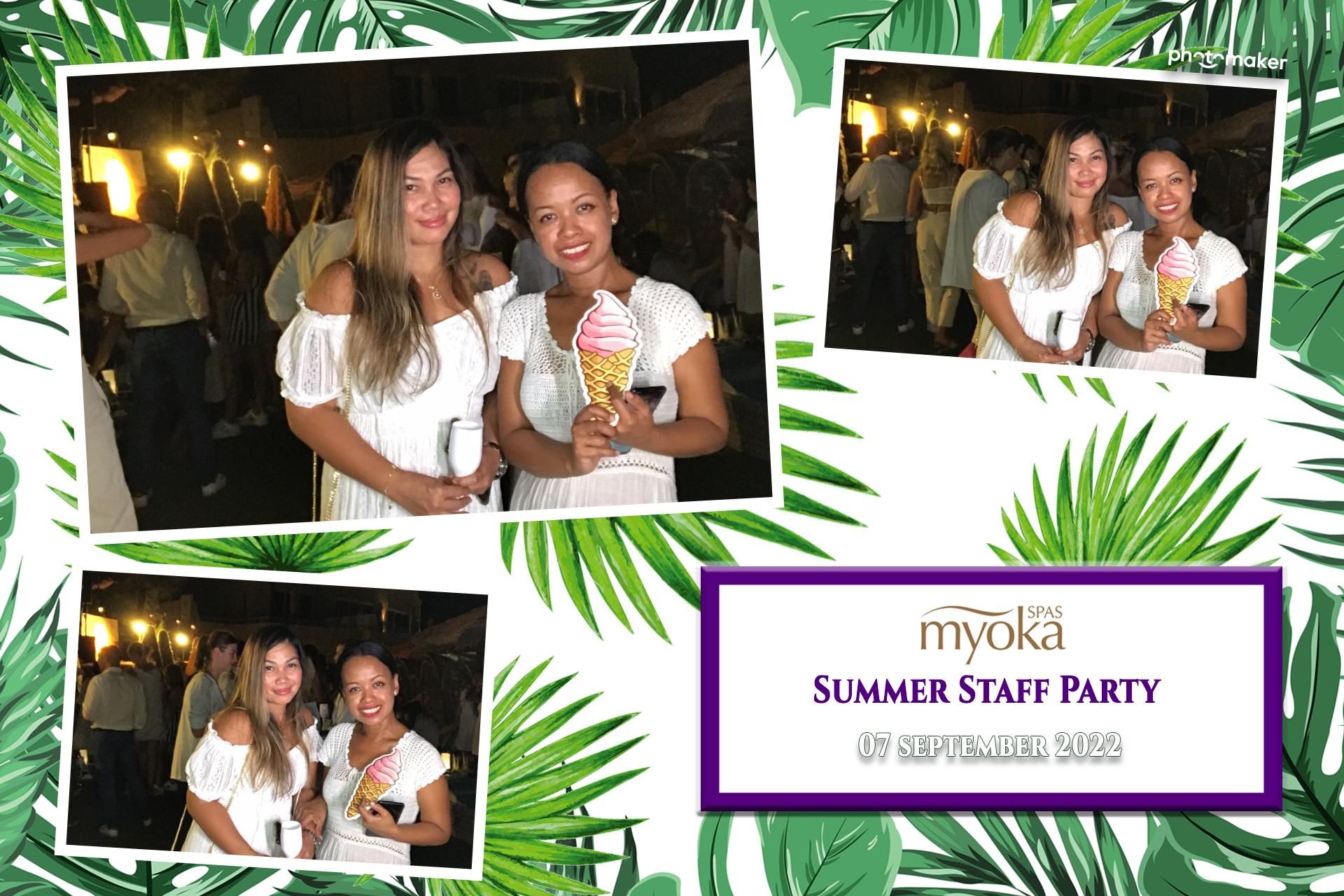 Myoka 5 Senses Spa Summer Party | View more photos from the event at gallery.photomakerphotobooth.com.mt/u/PhotomakerMalta/Myoka-5-Senses-Spa-Summer-Party