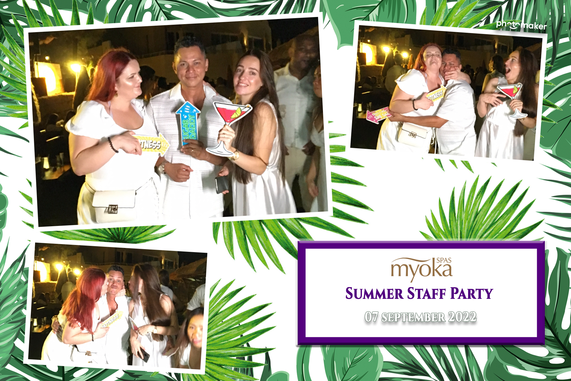 Myoka 5 Senses Spa Summer Party | View more photos from the event at gallery.photomakerphotobooth.com.mt/u/PhotomakerMalta/Myoka-5-Senses-Spa-Summer-Party