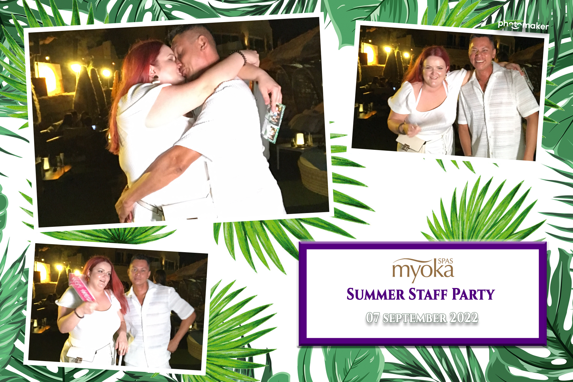 Myoka 5 Senses Spa Summer Party | View more photos from the event at gallery.photomakerphotobooth.com.mt/u/PhotomakerMalta/Myoka-5-Senses-Spa-Summer-Party