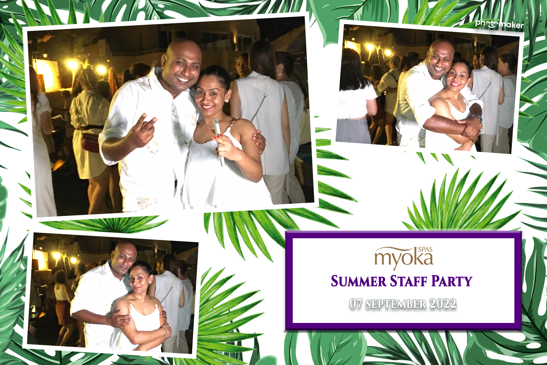 Myoka 5 Senses Spa Summer Party | View more photos from the event at gallery.photomakerphotobooth.com.mt/u/PhotomakerMalta/Myoka-5-Senses-Spa-Summer-Party