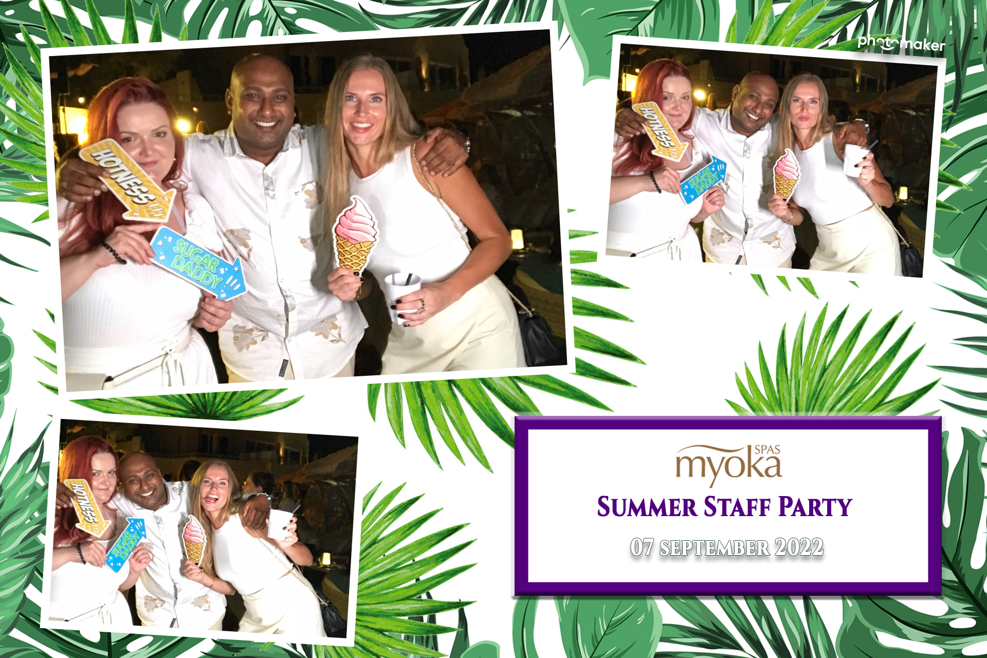 Myoka 5 Senses Spa Summer Party | View more photos from the event at gallery.photomakerphotobooth.com.mt/u/PhotomakerMalta/Myoka-5-Senses-Spa-Summer-Party