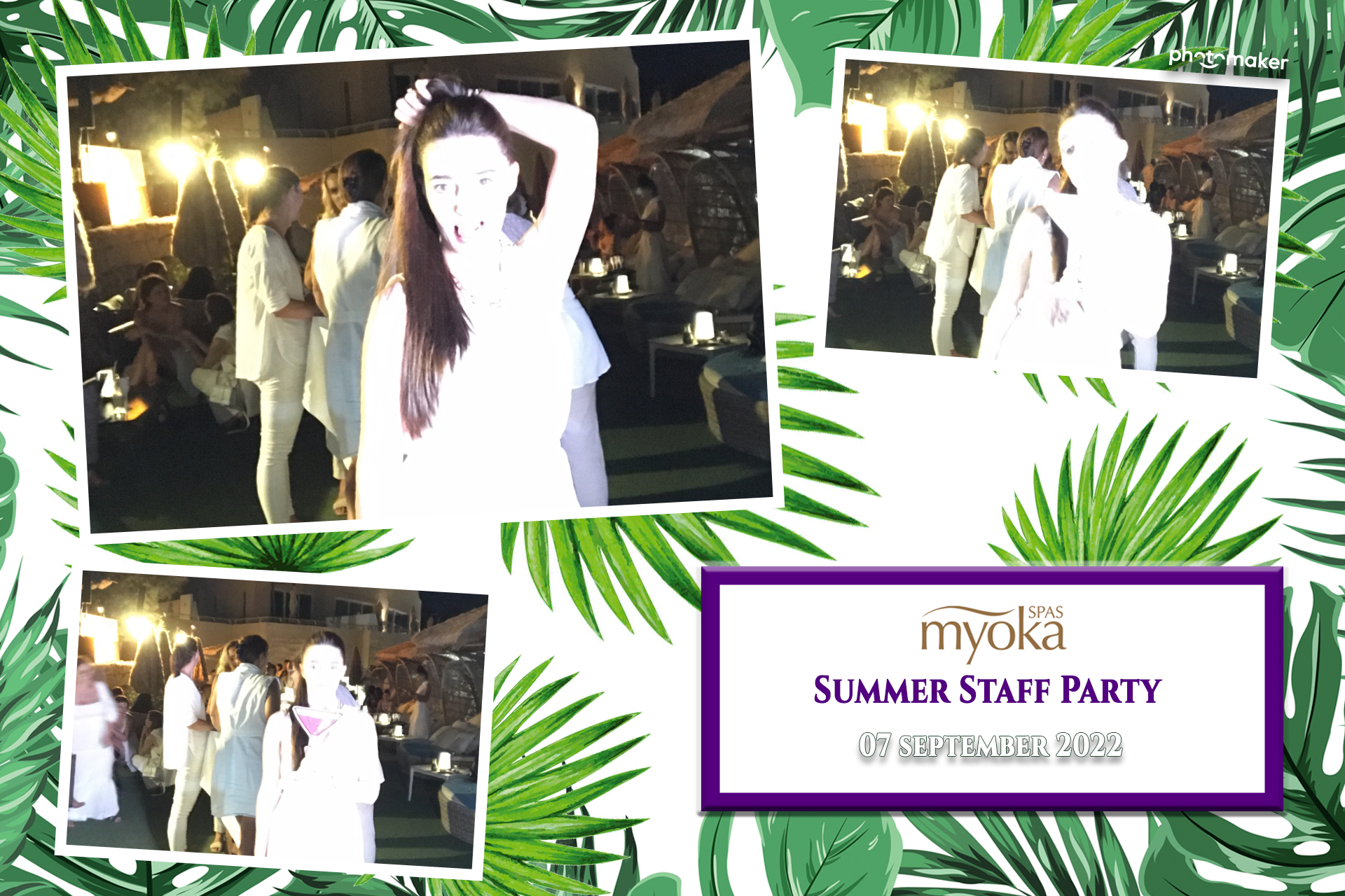 Myoka 5 Senses Spa Summer Party | View more photos from the event at gallery.photomakerphotobooth.com.mt/u/PhotomakerMalta/Myoka-5-Senses-Spa-Summer-Party