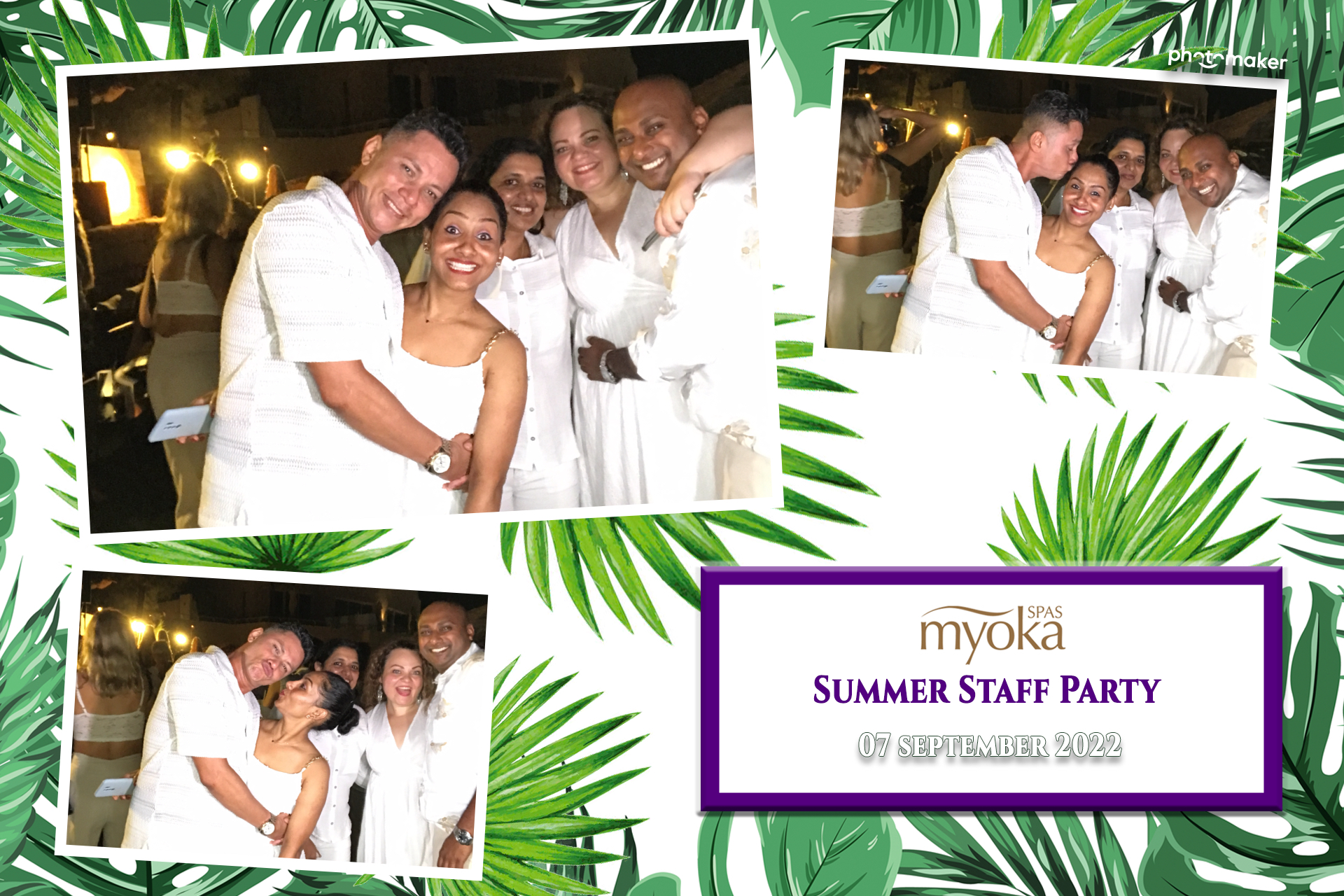 Myoka 5 Senses Spa Summer Party | View more photos from the event at gallery.photomakerphotobooth.com.mt/u/PhotomakerMalta/Myoka-5-Senses-Spa-Summer-Party