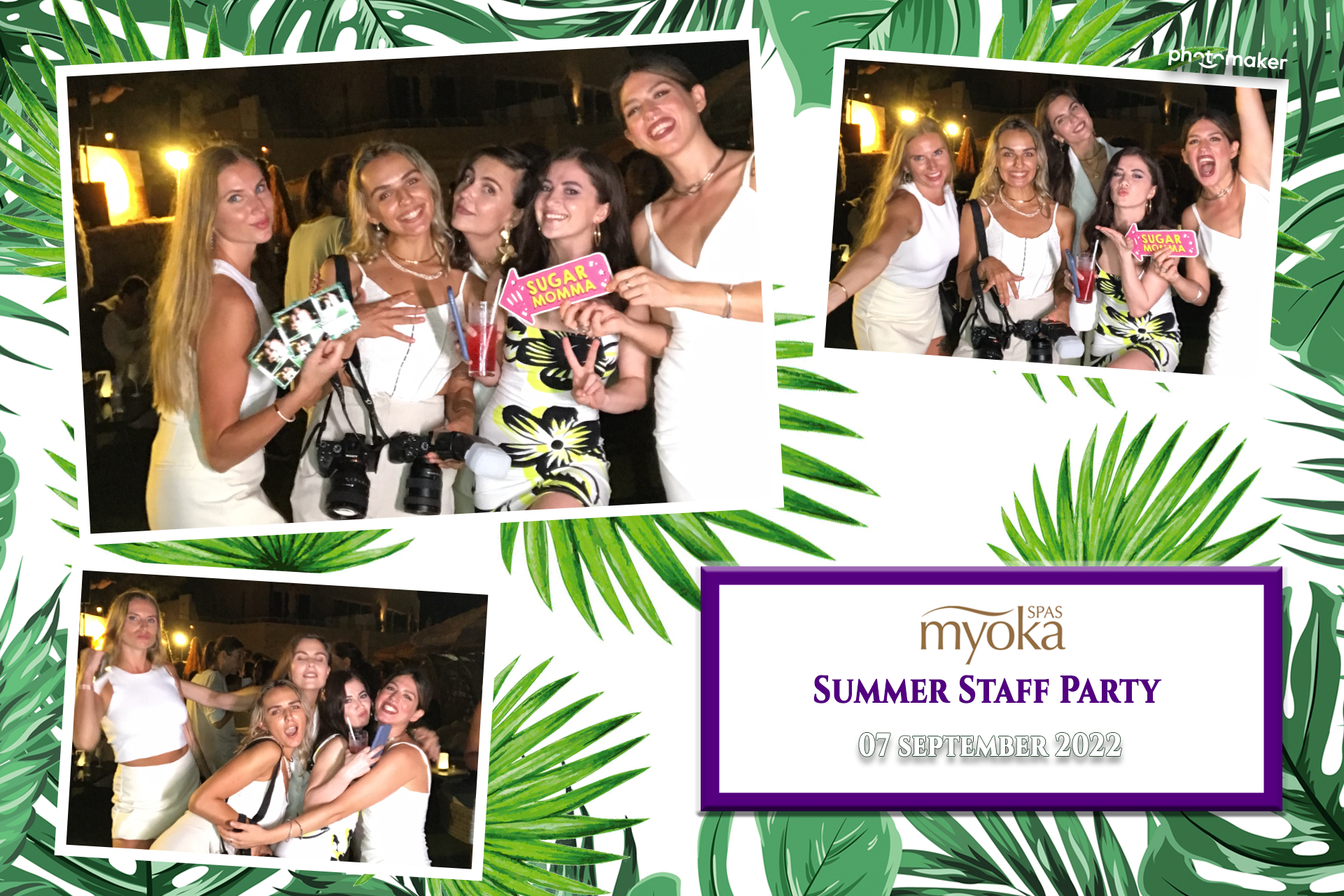 Myoka 5 Senses Spa Summer Party | View more photos from the event at gallery.photomakerphotobooth.com.mt/u/PhotomakerMalta/Myoka-5-Senses-Spa-Summer-Party