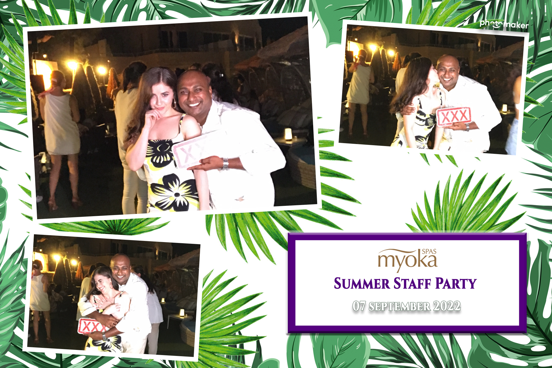 Myoka 5 Senses Spa Summer Party | View more photos from the event at gallery.photomakerphotobooth.com.mt/u/PhotomakerMalta/Myoka-5-Senses-Spa-Summer-Party