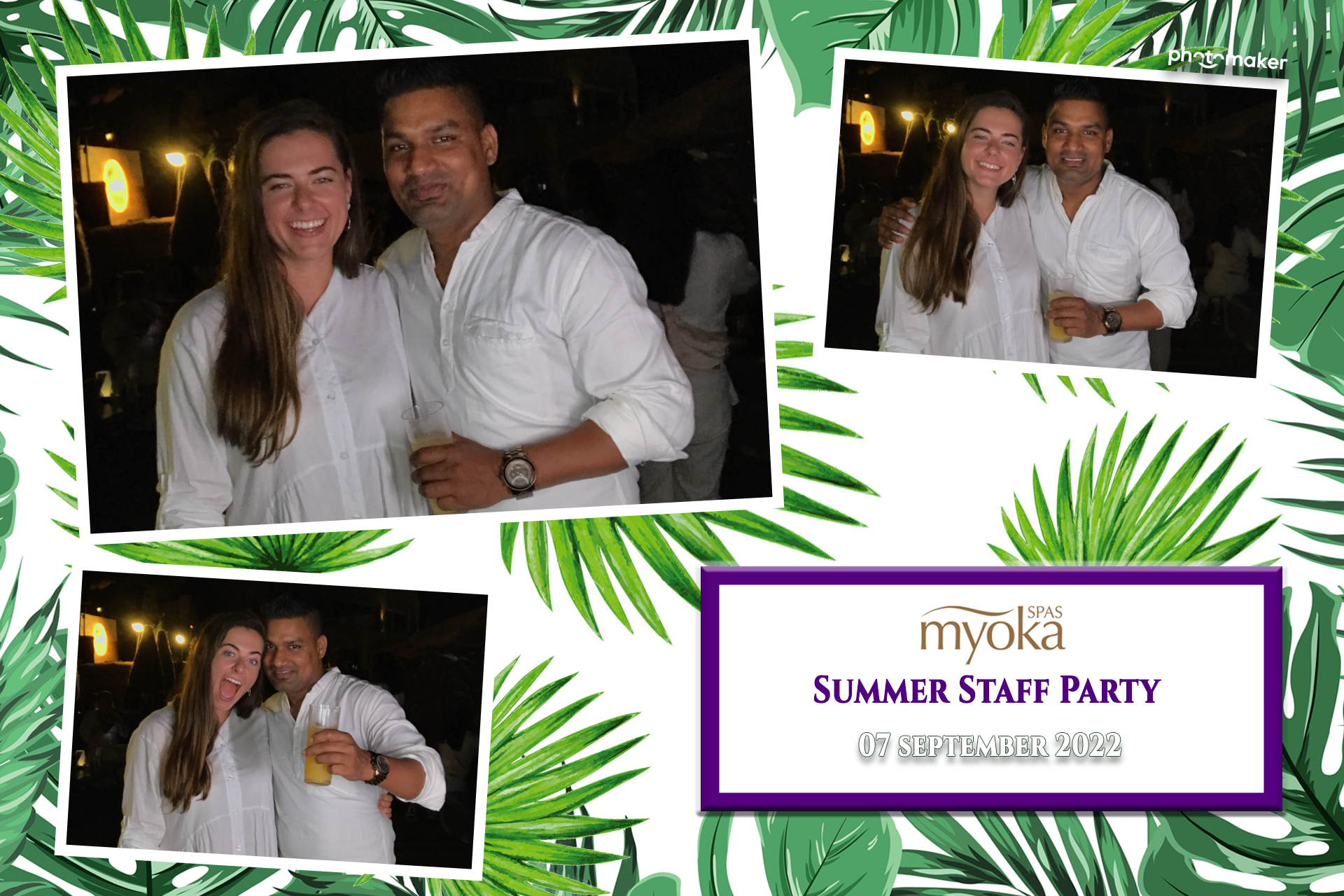 Myoka 5 Senses Spa Summer Party | View more photos from the event at gallery.photomakerphotobooth.com.mt/u/PhotomakerMalta/Myoka-5-Senses-Spa-Summer-Party