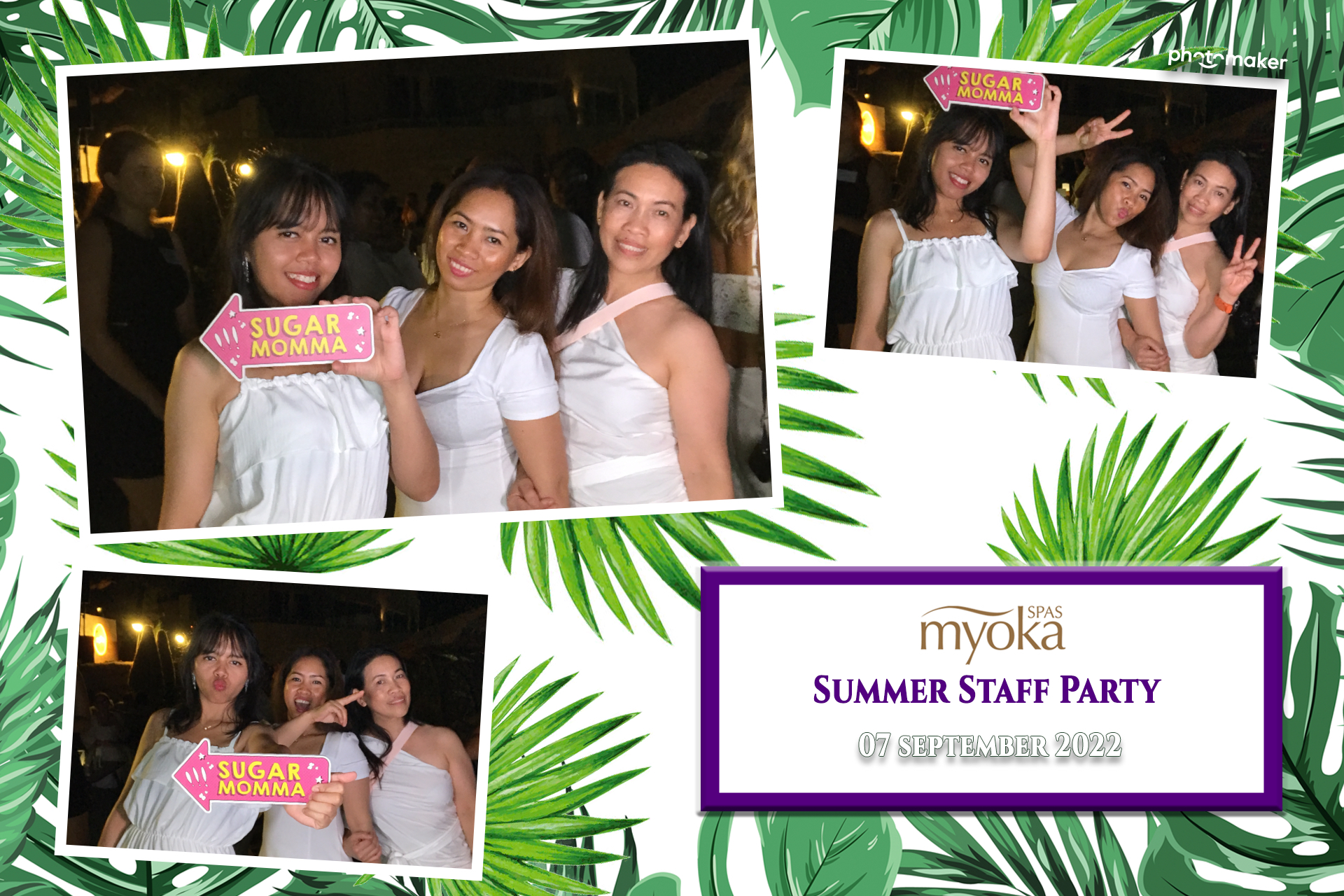 Myoka 5 Senses Spa Summer Party | View more photos from the event at gallery.photomakerphotobooth.com.mt/u/PhotomakerMalta/Myoka-5-Senses-Spa-Summer-Party