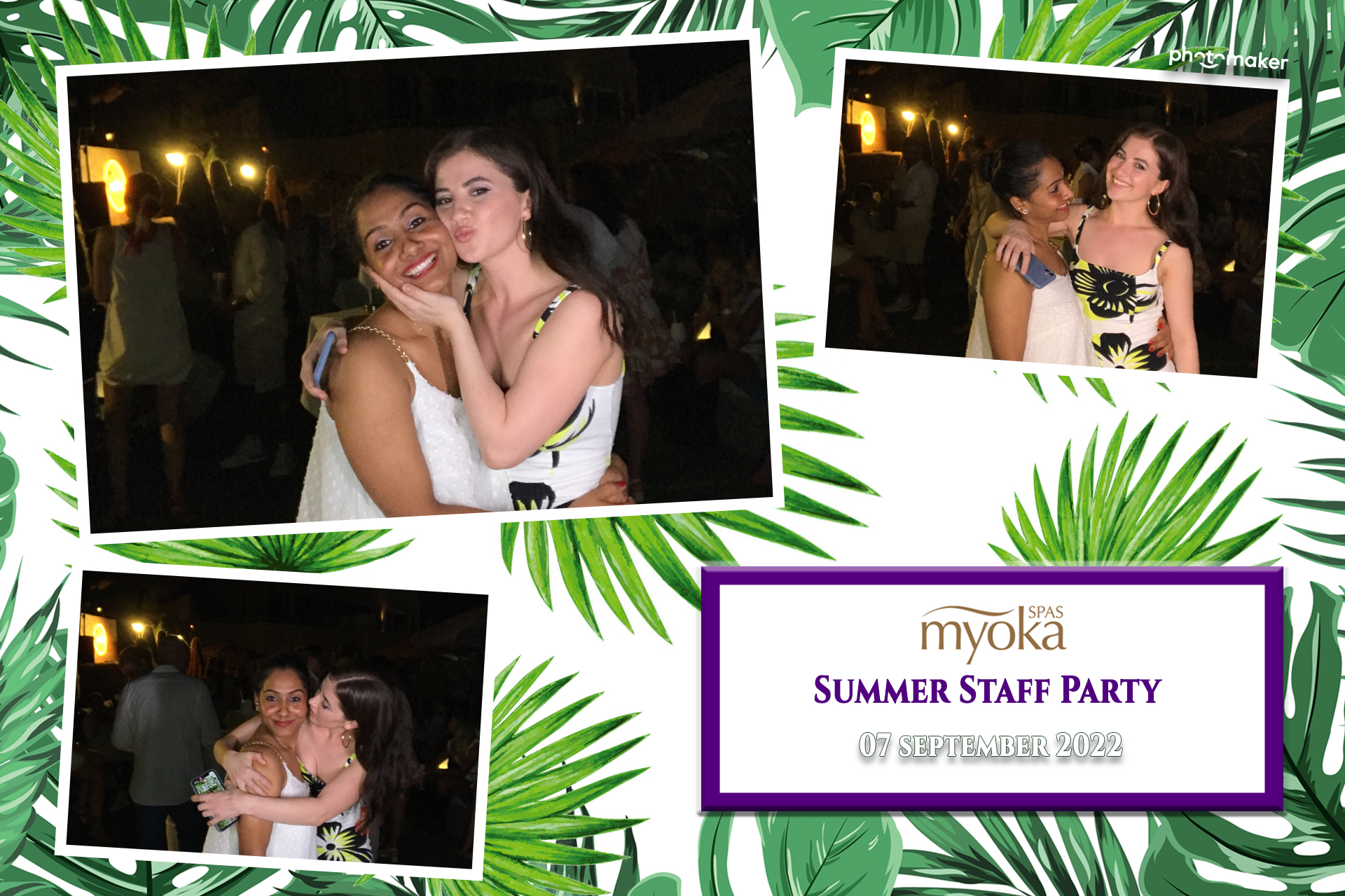 Myoka 5 Senses Spa Summer Party | View more photos from the event at gallery.photomakerphotobooth.com.mt/u/PhotomakerMalta/Myoka-5-Senses-Spa-Summer-Party