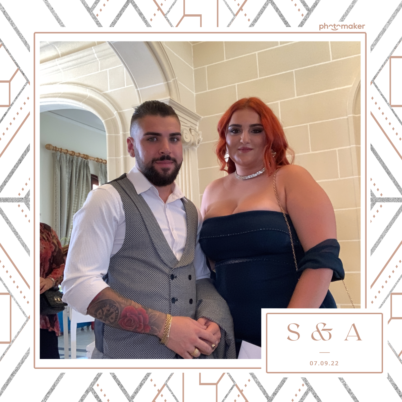 Stephanie & Alina's Wedding | View more photos from the event at gallery.photomakerphotobooth.com.mt/u/PhotomakerMalta/Stephanie-Alinas-Wedding