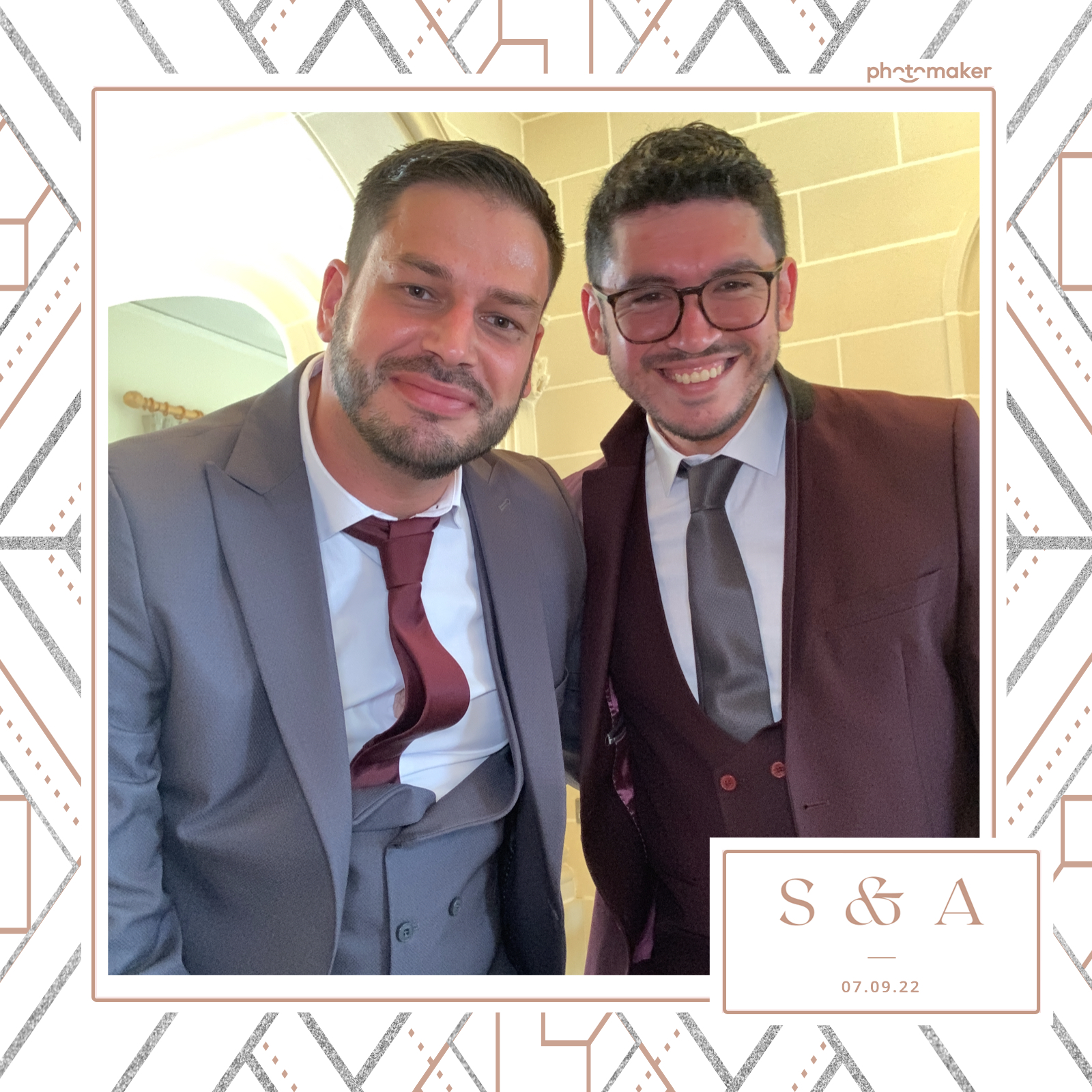 Stephanie & Alina's Wedding | View more photos from the event at gallery.photomakerphotobooth.com.mt/u/PhotomakerMalta/Stephanie-Alinas-Wedding