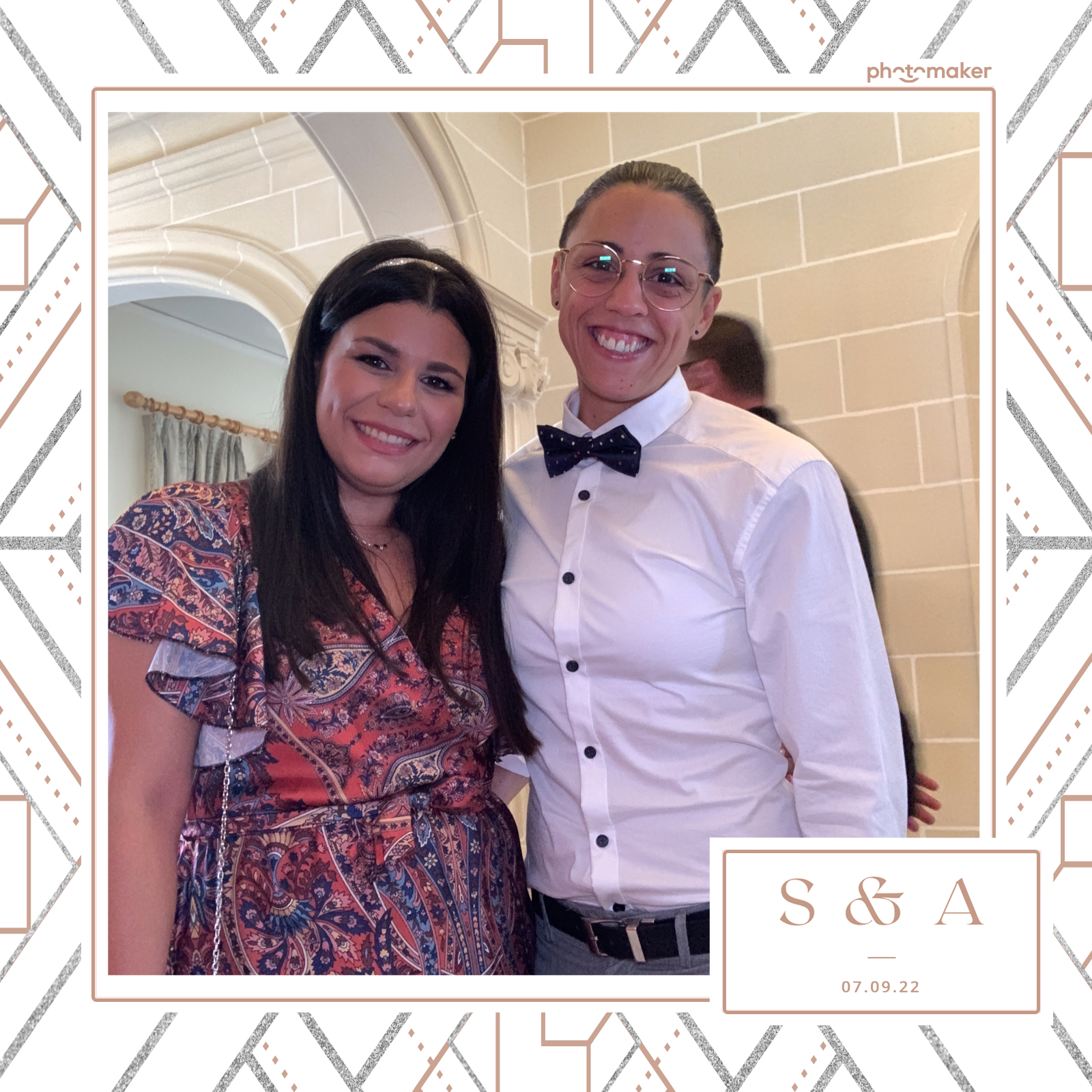 Stephanie & Alina's Wedding | View more photos from the event at gallery.photomakerphotobooth.com.mt/u/PhotomakerMalta/Stephanie-Alinas-Wedding