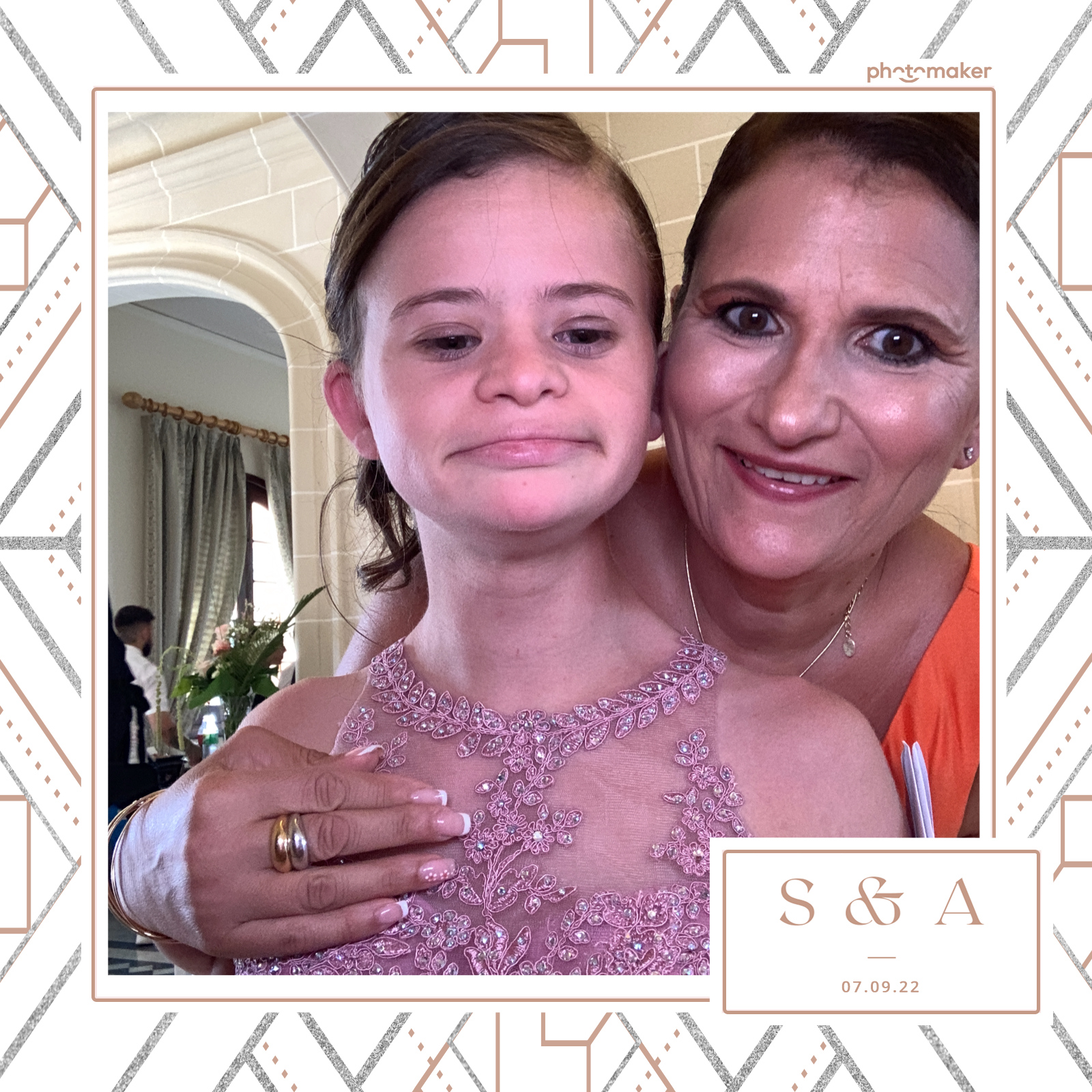 Stephanie & Alina's Wedding | View more photos from the event at gallery.photomakerphotobooth.com.mt/u/PhotomakerMalta/Stephanie-Alinas-Wedding
