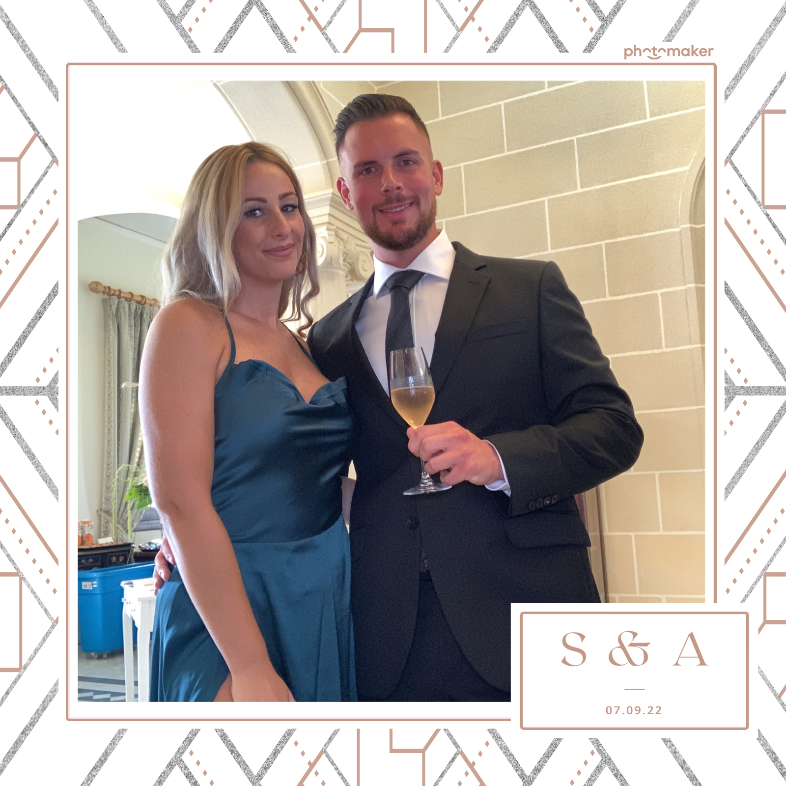 Stephanie & Alina's Wedding | View more photos from the event at gallery.photomakerphotobooth.com.mt/u/PhotomakerMalta/Stephanie-Alinas-Wedding