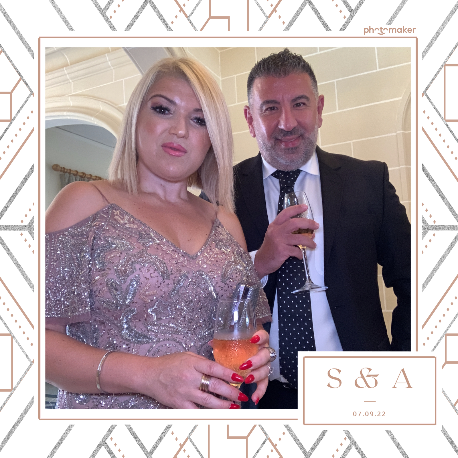 Stephanie & Alina's Wedding | View more photos from the event at gallery.photomakerphotobooth.com.mt/u/PhotomakerMalta/Stephanie-Alinas-Wedding