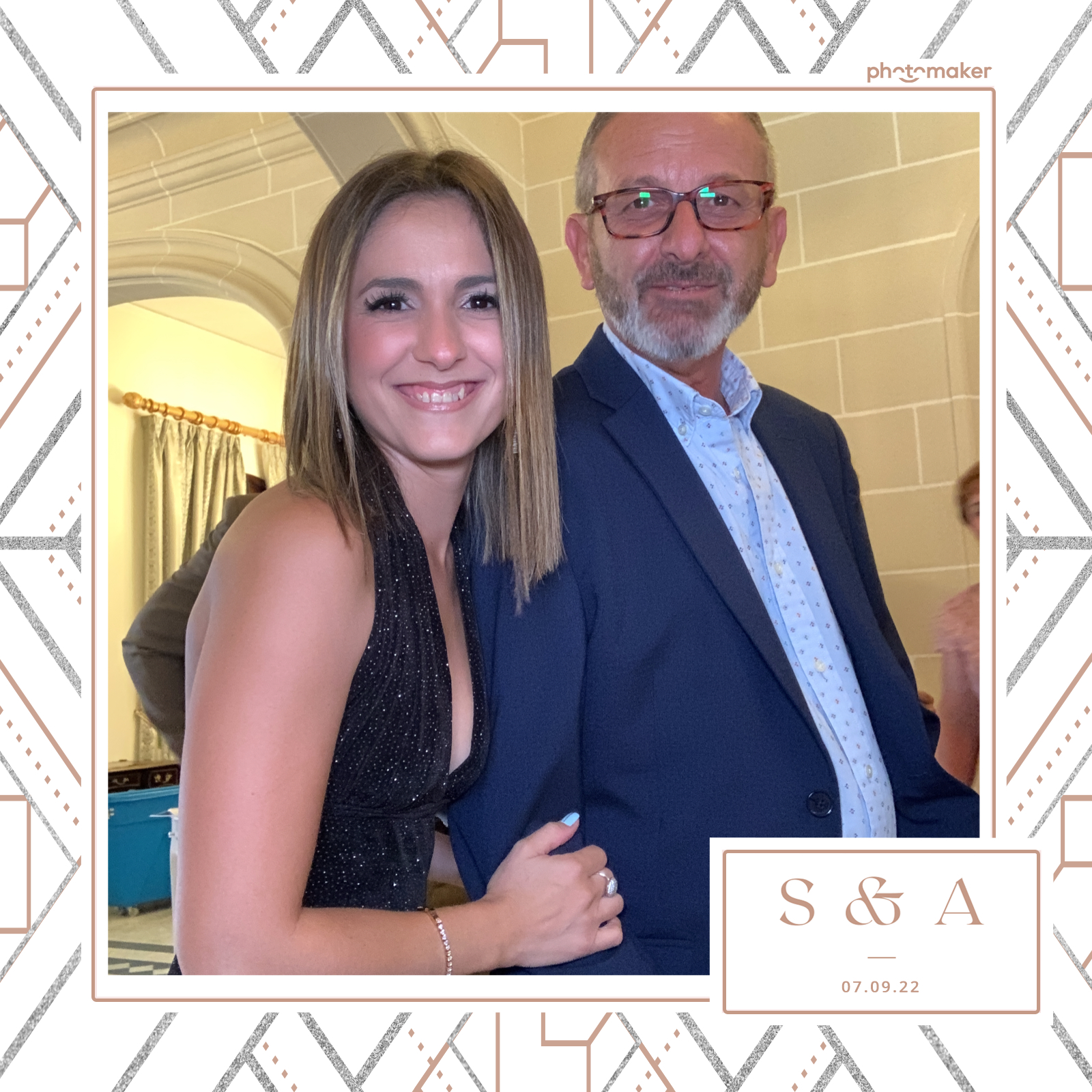 Stephanie & Alina's Wedding | View more photos from the event at gallery.photomakerphotobooth.com.mt/u/PhotomakerMalta/Stephanie-Alinas-Wedding