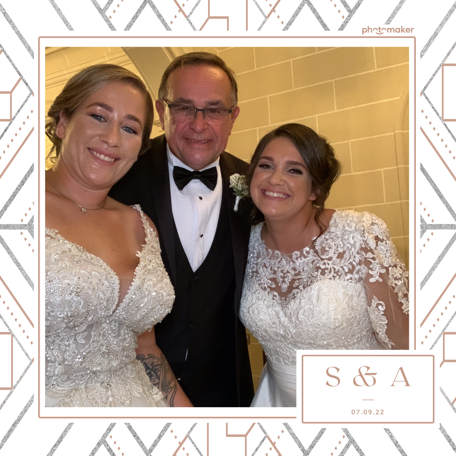 Stephanie & Alina's Wedding | View more photos from the event at gallery.photomakerphotobooth.com.mt/u/PhotomakerMalta/Stephanie-Alinas-Wedding