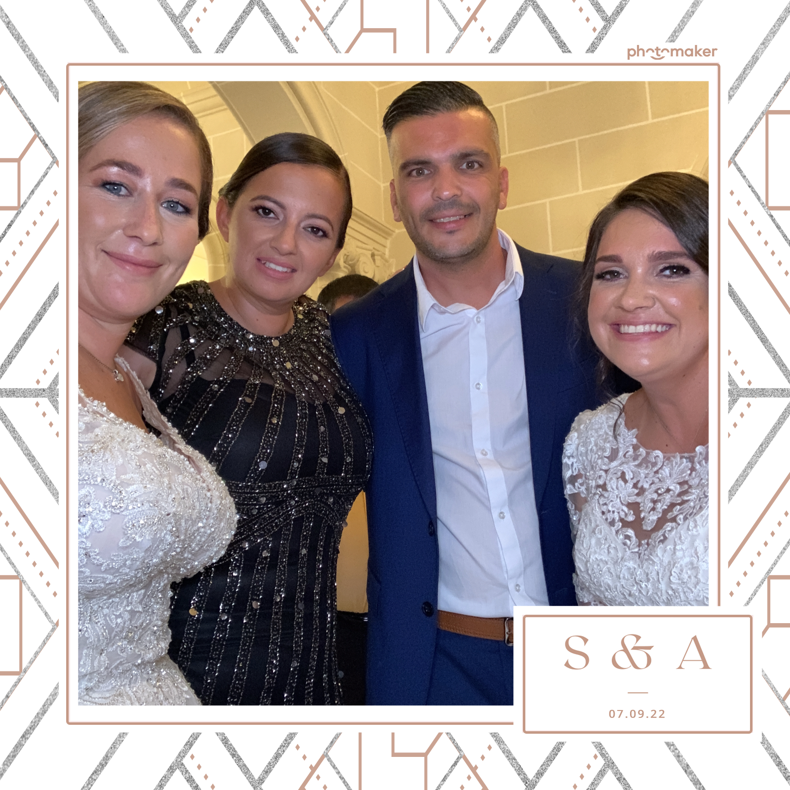 Stephanie & Alina's Wedding | View more photos from the event at gallery.photomakerphotobooth.com.mt/u/PhotomakerMalta/Stephanie-Alinas-Wedding