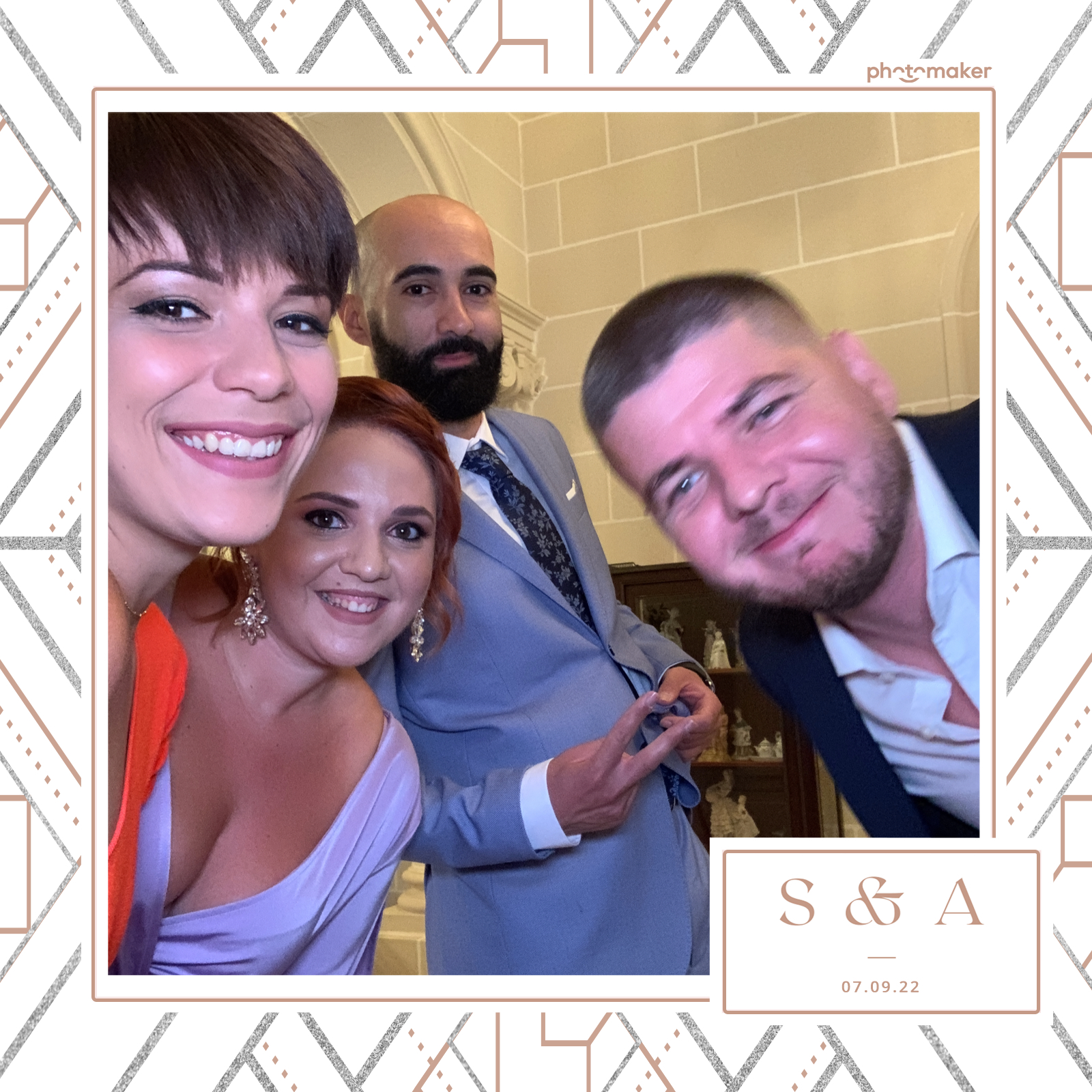 Stephanie & Alina's Wedding | View more photos from the event at gallery.photomakerphotobooth.com.mt/u/PhotomakerMalta/Stephanie-Alinas-Wedding