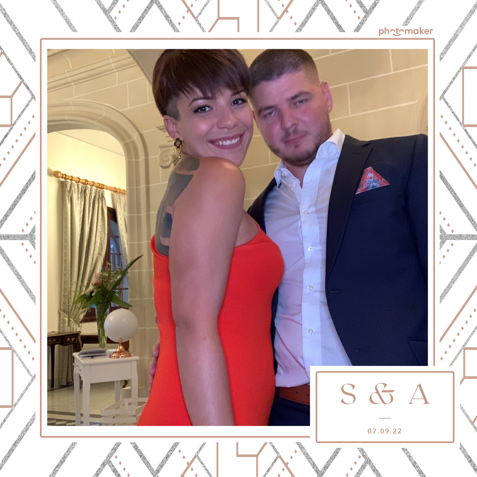Stephanie & Alina's Wedding | View more photos from the event at gallery.photomakerphotobooth.com.mt/u/PhotomakerMalta/Stephanie-Alinas-Wedding