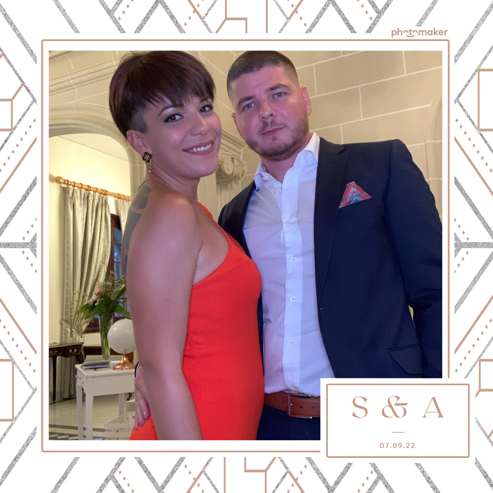 Stephanie & Alina's Wedding | View more photos from the event at gallery.photomakerphotobooth.com.mt/u/PhotomakerMalta/Stephanie-Alinas-Wedding